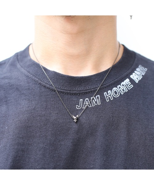 ネックレス クロミ CLOVER サンリオコラボ KUROMI シルバー925 メンズ