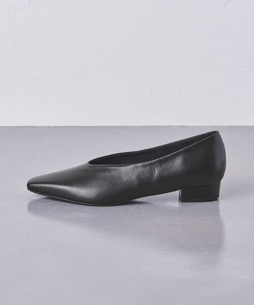 ポインテッド フラットシューズ / パンプス-撥水- ユナイテッドアローズ UNITED ARROWS バレエシューズ パンプス スクエア ポインテッド