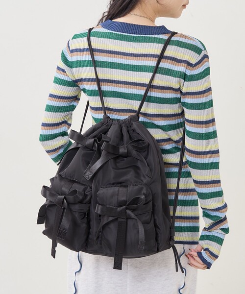 Casselini ブラックリュック FREAK'S STORE デイバック リュック Casselini × STORE