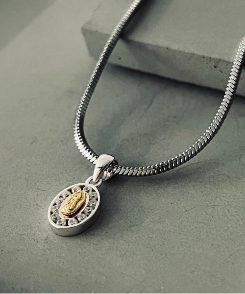 SILVER925 TRIVALPEAL NECKLACE/シルバー/ネックレス SILVER925 TRIVAL PEAL DESIGN NECKLACE/シルバー/ネックレス