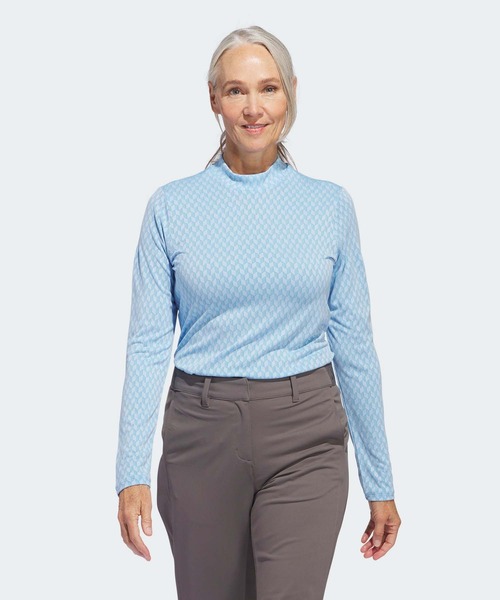 新品　今季37,400円　Mサイズ　アディダスゴルフ　ニット　セットアップ 水色 adidas（アディダス） セットアップ スリーストライプス フリース