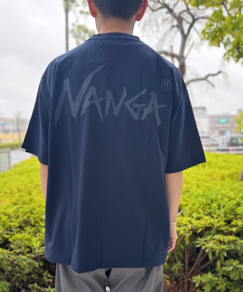 NANGA × Grand PARK/ナンガ×グランドパーク別注バックプリントTシャツ NICOLE｜NANGA * Grand PARK/ナンガ*グランドパーク別注バック