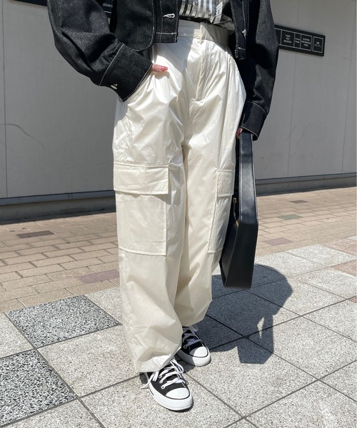 カーゴパンツ メタリックカーゴパンツ レディース : ZOZOTOWN Yahoo!店