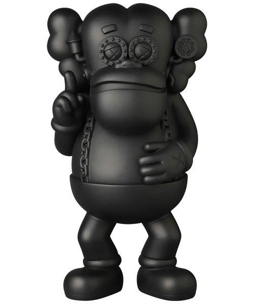 カウズACCOMPLICE フィギュア　ブラック KAWS, Accomplice Black. - Bukowskis
