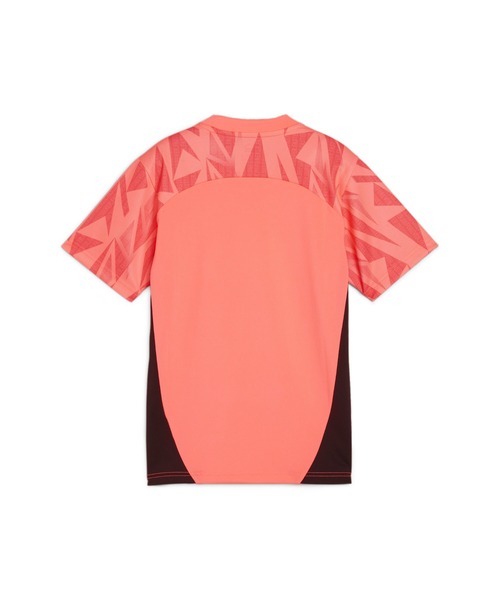 Puma サッカーシャツ ネイビー/ピンク PUMA プーマ メンズ サッカー/フットサル 長袖インナーシャツ