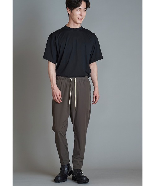 NO ID. サルエルパンツ　ジャージ【１】サイドライン　モード NO ID. パンツ サイドラインサルエルスキニーPT : ZOZOTOWN