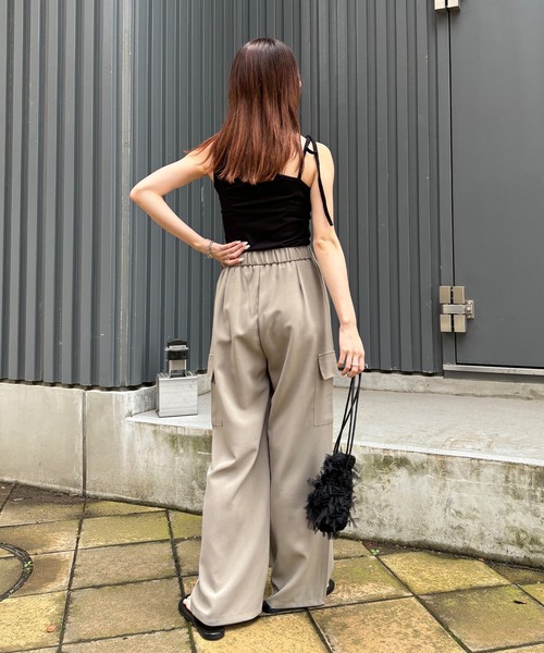 I-SOOK タンクトップ ノースリーブ 「ISOOK / アイスー