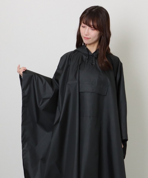 Lace Ladies レインコート カッパ スナップ付き ベーシック