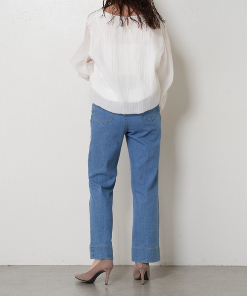 jena espace merveilleux センターシームデニムパンツ Jena espace merveilleux｜【累計販売7000本突破/革命デニム