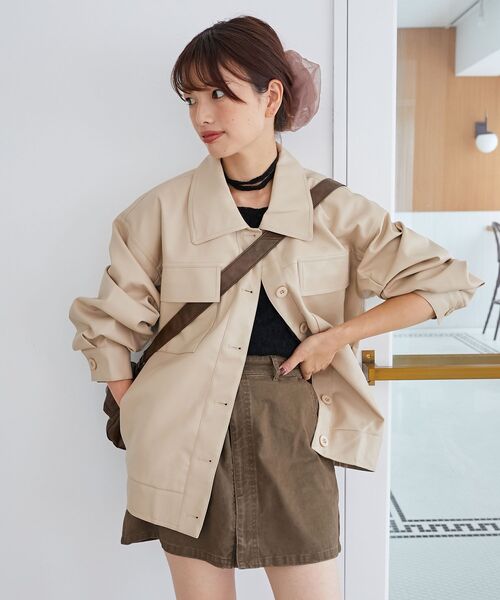 MAJESTIC LEGON（マジェスティックレゴン） デニムスカート 2wayラップ