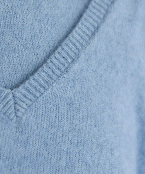 ニット セーター FREAK’S STORE/フリークスストア The Yarn. ニットタンク レイヤードプルオーバー/ Vネックニット アンサンブ FREAK'S STORE/ニットタンク レイヤードプルオーバー｜Daytona
