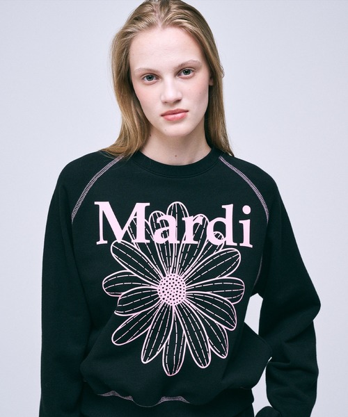 Mardi Mercredi トレーナー スウェット SWEATSHIRT RAGLAN