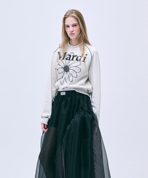 Mardi Mercredi トレーナー スウェット SWEATSHIRT RAGLAN