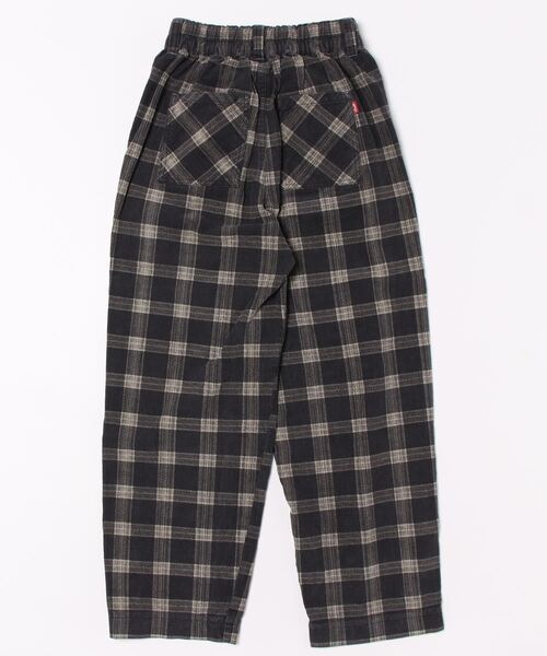 DOUBLE NAME（ダブルネーム） パンツ ウエスト釦チェックコーデュロイ