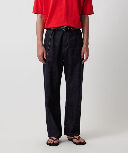 UNITED ARROWS & SONS バギーデニムパンツ　濃紺 UNITED ARROWS ジーンズ バギー デニムパンツ メンズ : ZOZOTOWN