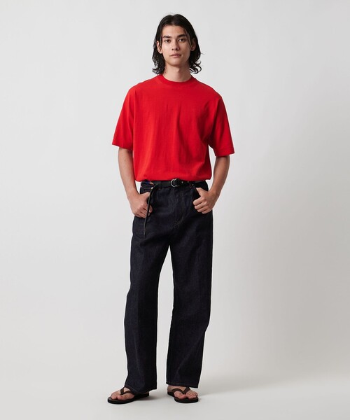 UNITED ARROWS & SONS バギーデニムパンツ　濃紺 UNITED ARROWS ジーンズ バギー デニムパンツ メンズ : ZOZOTOWN