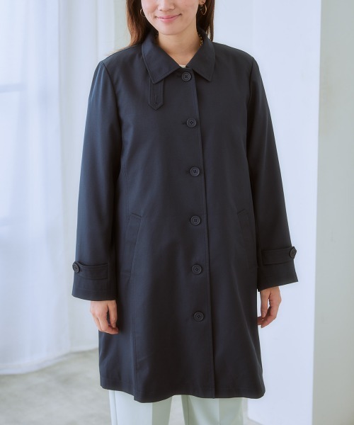 7days Life Styling ステンカラーコート コート 入学式 卒業式 防花粉