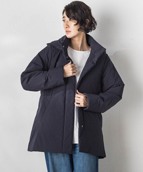 la.f（ラ・エフ） ダウンコート ダウンジャケット パウダータフタ