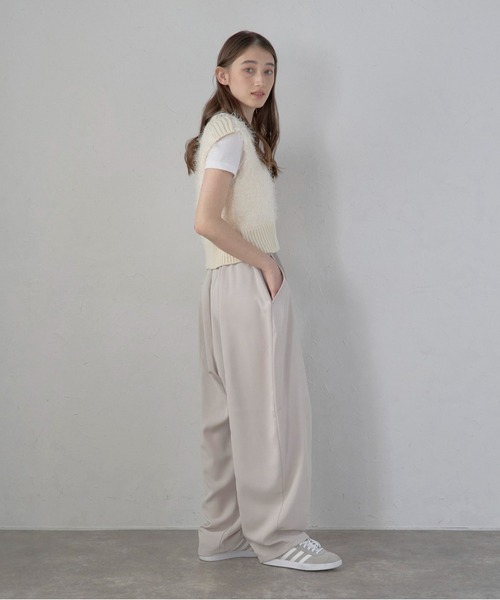 パンツ 「MINERTE」balloon drape easy pants / バルーンドレープイージーパンツ レディース | MINERTE | 12