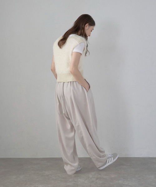 パンツ 「MINERTE」balloon drape easy pants / バルーンドレープイージーパンツ レディース | MINERTE | 13