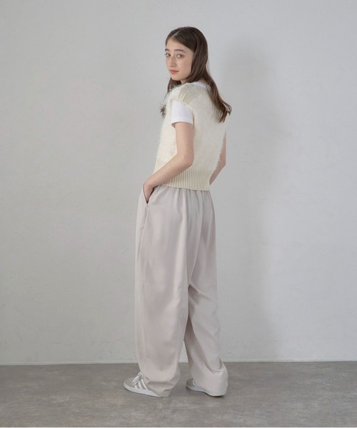 パンツ 「MINERTE」balloon drape easy pants / バルーンドレープイージーパンツ レディース | MINERTE | 14