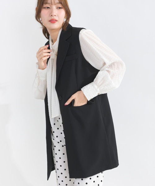 ▪40s CINCH BACK ビンテージ ベスト シンチバック ジレ 黒 ▫40s CINCH BACK ビンテージ ベスト シンチバック ジレ 黒