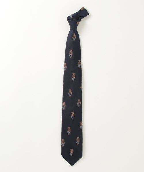 Polo Ralph Lauren ポロベア　シルク　ブラックネクタイ POLO RALPH LAUREN（ポロ ラルフ ローレン）の「Polo ベア