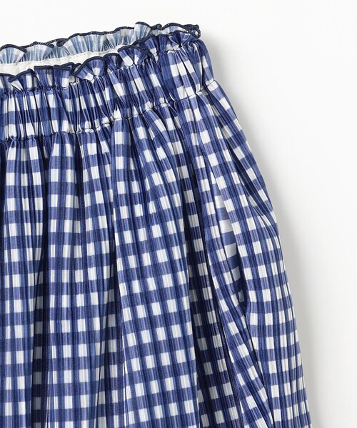 スカート 「150-160cm」ギンガムチェックプリーツ キッズ 子供服
