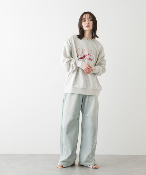 SENSE OF PLACE by URBAN RESEARCH トレーナー スウェット シシュウ