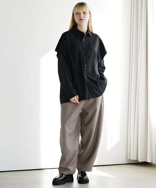 MinoriTY（マイノリティ） シャツ 「MinoriTY」さら艶オーバーサイズ