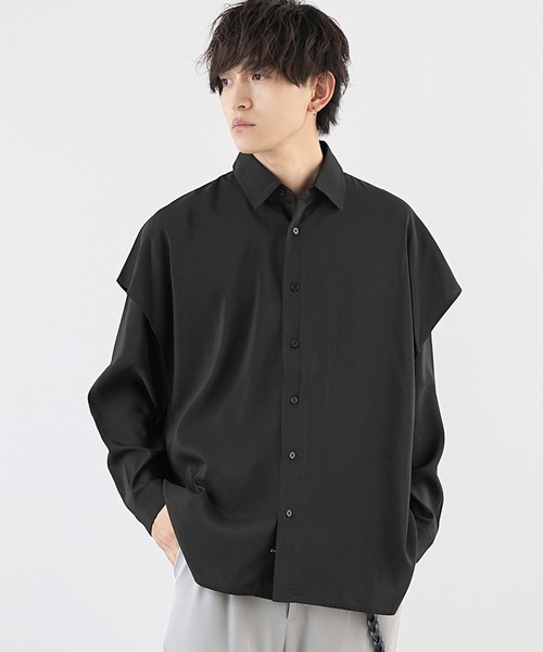 MinoriTY（マイノリティ） シャツ 「MinoriTY」さら艶オーバーサイズ