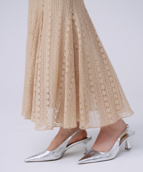 JOSEMOON ジョゼムーン　ベルスリーブレースドレス BELLSLEEVE LACE DRESS/ベルスリーブレースドレス（ワンピース）｜JOSE