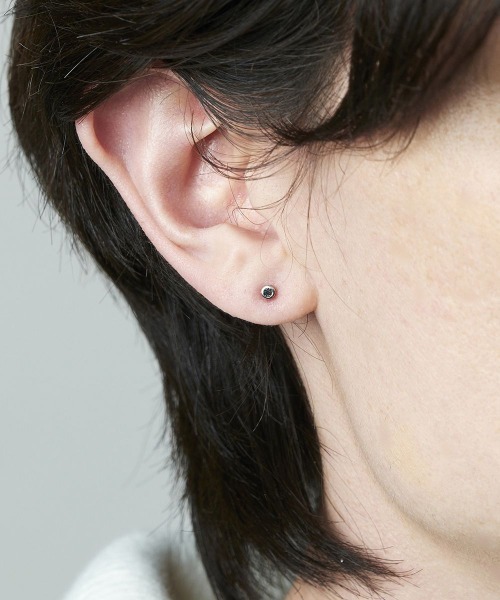 4℃ HOMME+ / シルバーピアス / 片耳用　定価12,100円 シルバー ピアス/片耳用 | 112144350902 | 【公式】4℃ HOMME+