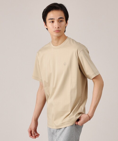 TAKEO KIKUCHI（タケオキクチ） tシャツ ワンポイント カラー刺繍 T