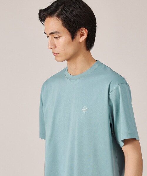 TAKEO KIKUCHI（タケオキクチ） tシャツ ワンポイント カラー刺繍 T