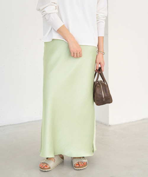 IENA（イエナ） スカート 「追加11」ダブルサテンスカート : ZOZOTOWN