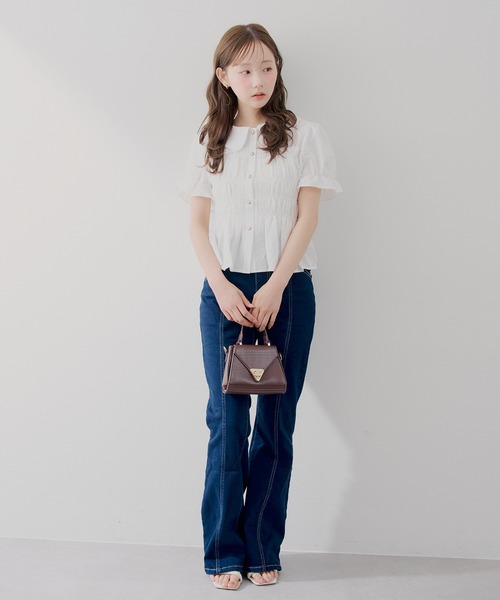 ANOTHER BRANCH OLIVE des OLIVE ブラウス シャツ 半袖 「シリーズ累計