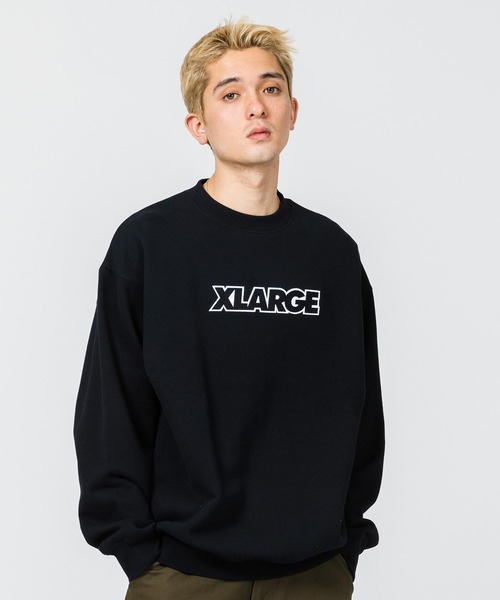 XLARGEスウェット XLARGE 「XLARGE」 スウェットカットソー L ベージュ メンズ