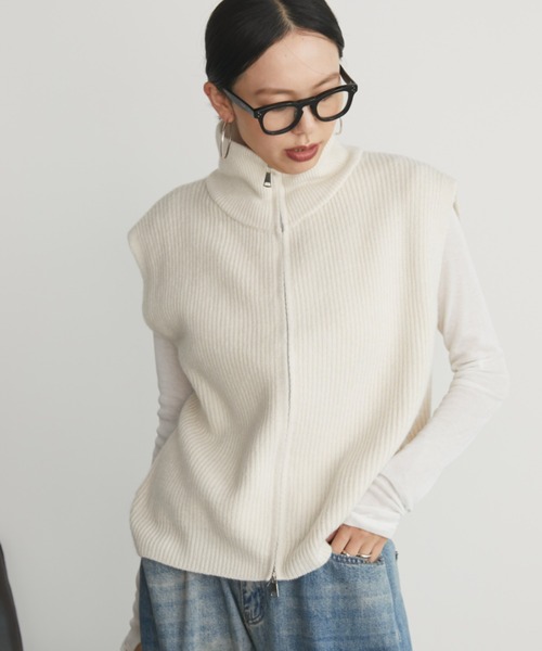 Auntie Rosa Holiday（アンティローザホリデー） ニットベスト FREE