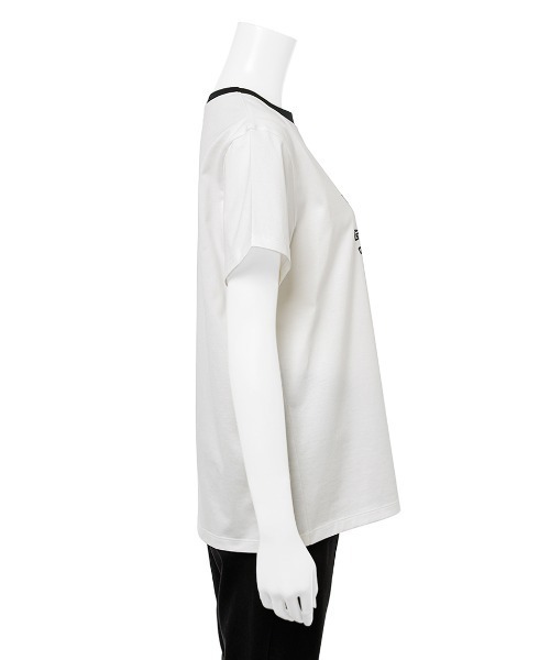 Mila Owen tシャツ コンパクトスリーブカレッジTシャツ