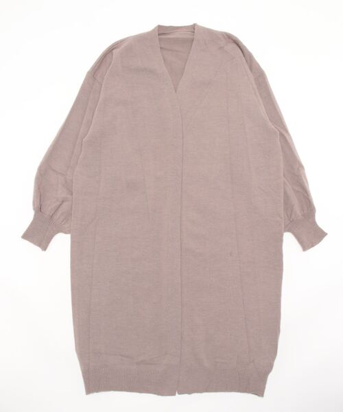 「ANAP」 ニットカーディガン FREE グレイッシュベージュ レディース_画像2