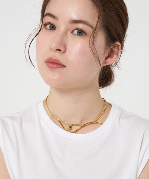 ネックレス 「loni」Ivy Asymmetry チョーカー レディース : ZOZOTOWN 