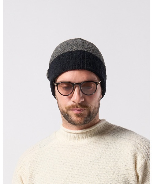 wjk ニット帽 ニットキャップ 2-way knit watch メンズ