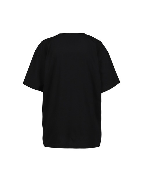 売れ筋商品|||イーブン アンド オド Tシャツ レディース トップス Basic T-shirt - black イーブン アンド オド レディース Tシャツ トップス Print T