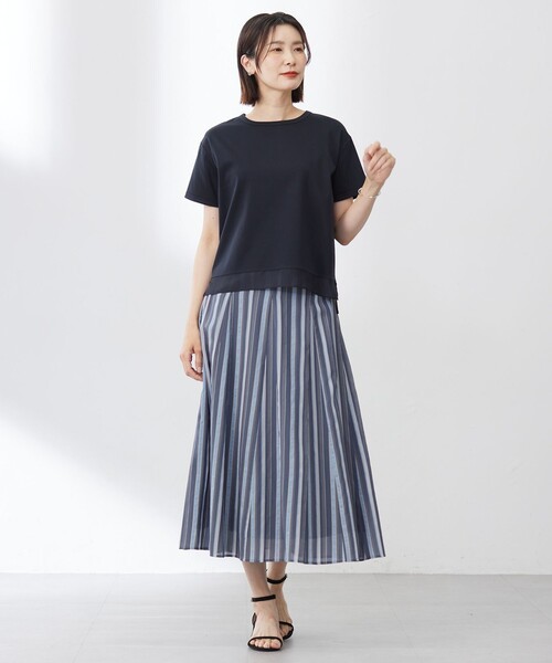スカート 「洗える」ランダムストライプ : ZOZOTOWN Yahoo!店 - 通販