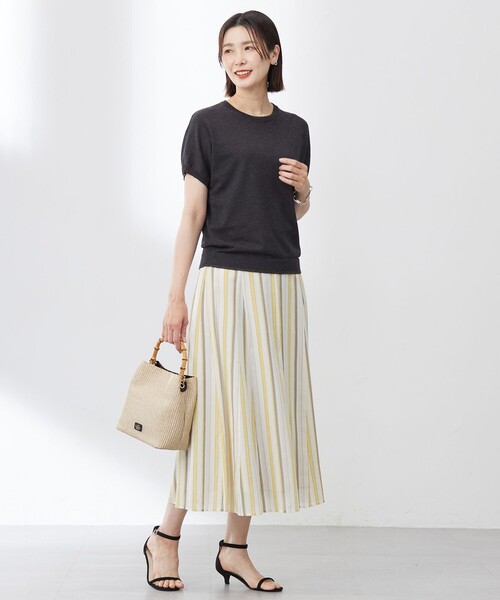 スカート 「洗える」ランダムストライプ : ZOZOTOWN Yahoo!店 - 通販