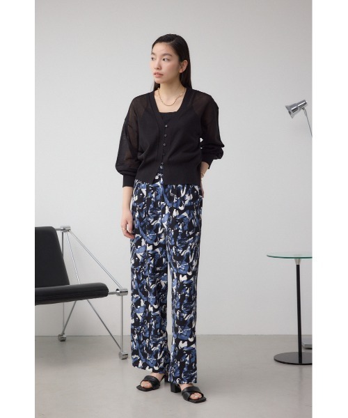カーディガン ドライタッチドルマンシアーカーディガン レディース AZUL BY MOUSSY カーディガン シアードルマンニットカーディガン