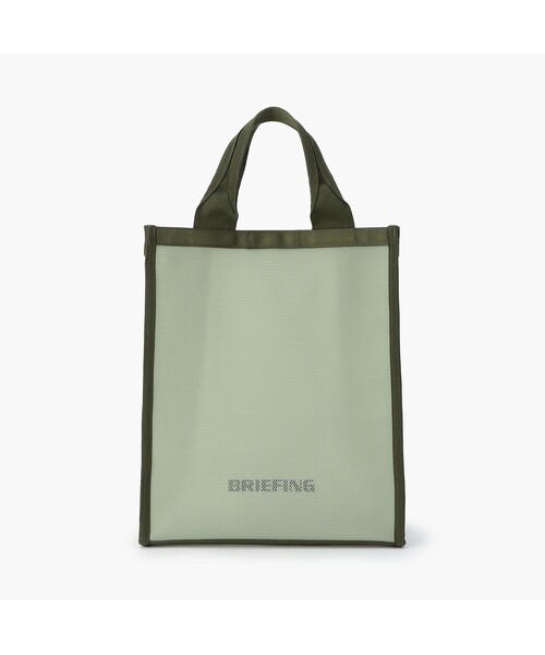 国内発*BRIEFING SQUARE TALL TOTE メッシュトート 選べる2色 生産終了】SQUARE TALL TOTE（スクウェアトールトート（シーズン