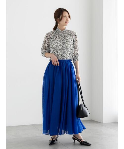 Te chichi スカート シアーフレアスカート : ZOZOTOWN Yahoo!店