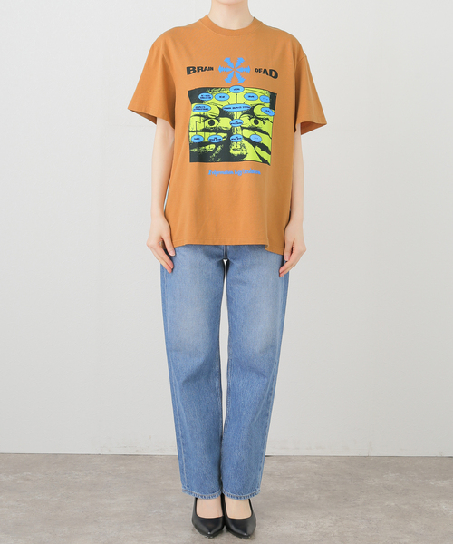 tシャツ 「BRAIN DEAD/ブレインデッド」 AGE OCCULTISM T00004428D125 レディース BRAIN DEAD tシャツ 「BRAIN DEAD/ブレインデッド」 AGE